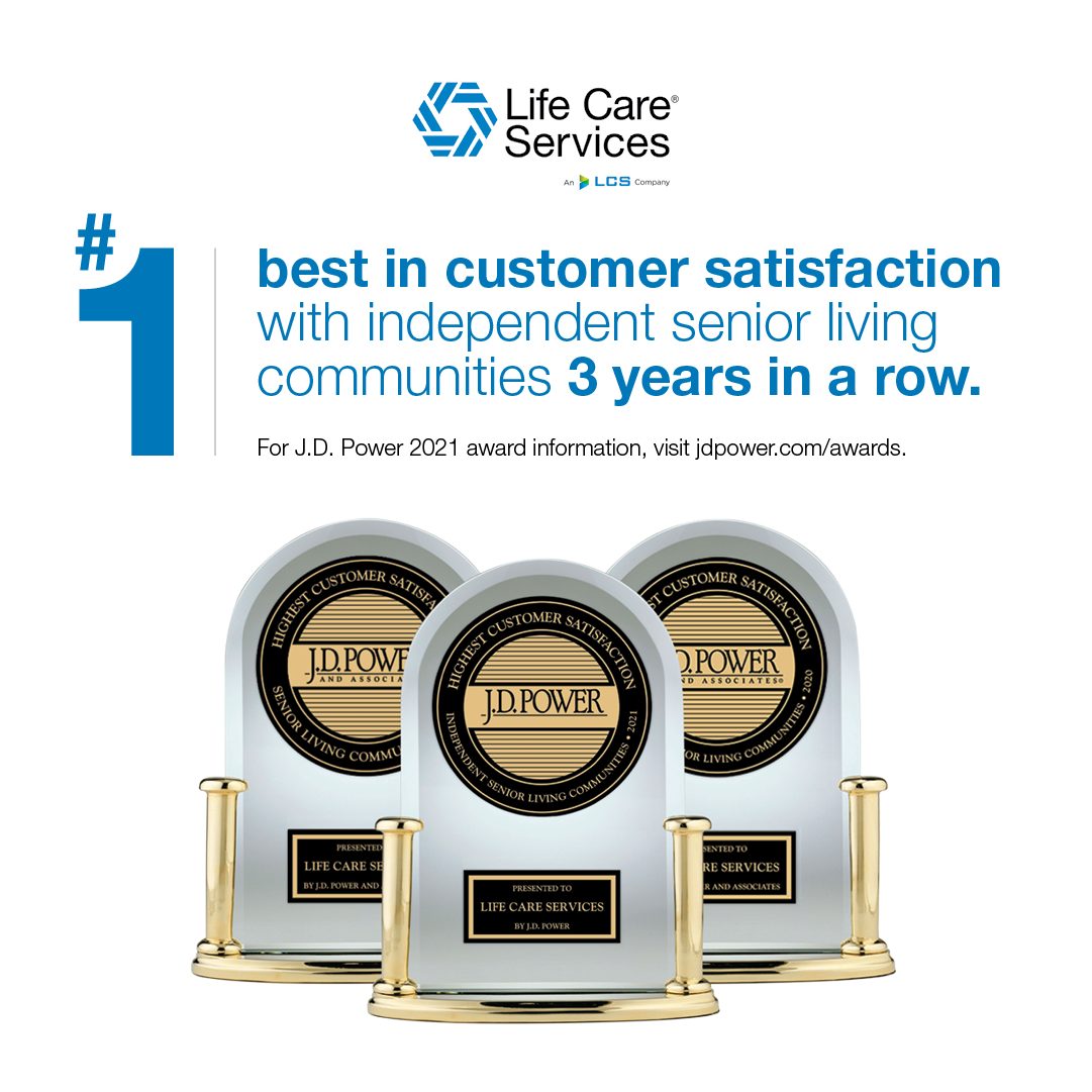 LCS wins JD Power best customer satisfaction 3 years in a row