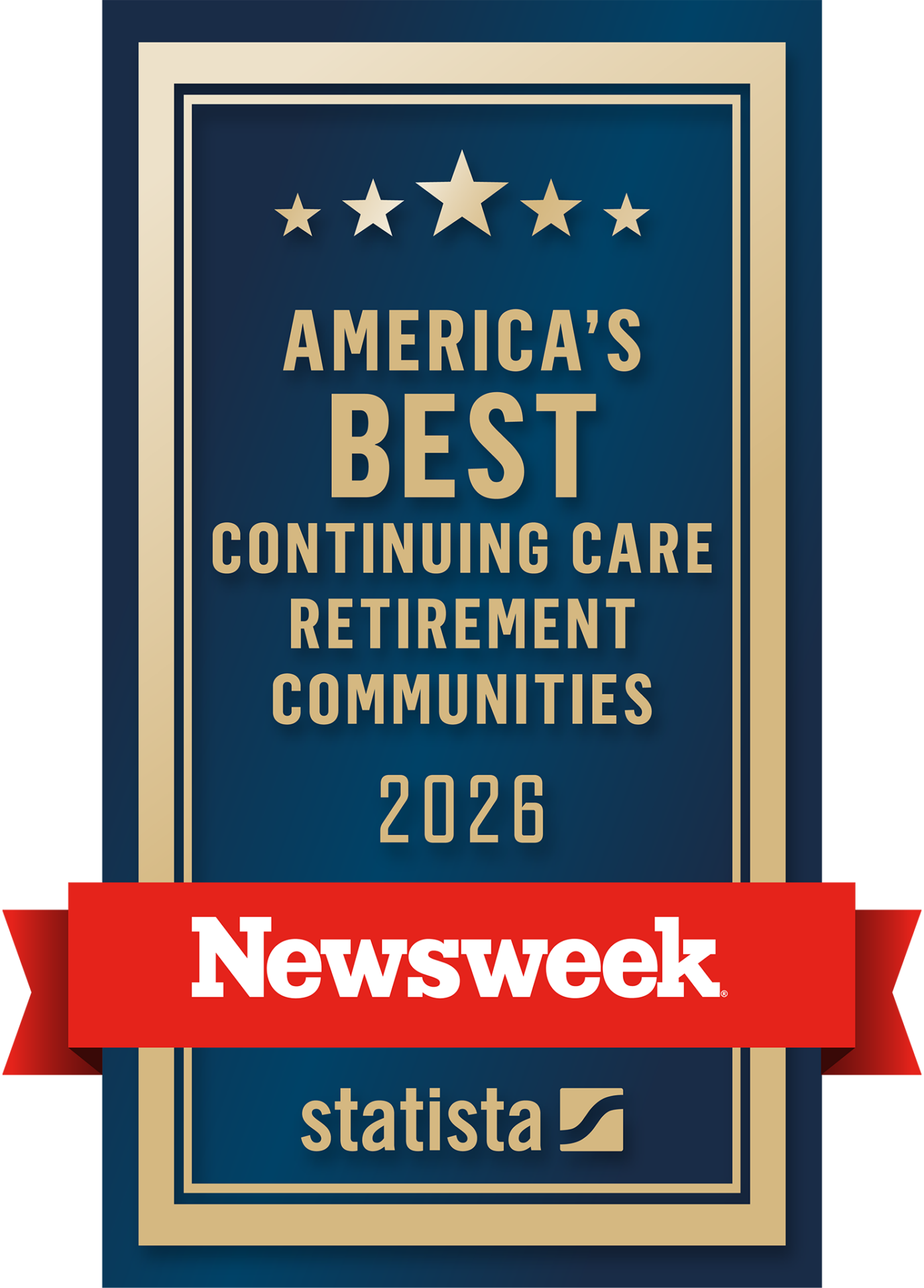 2026 Newsweek America's Best continuing care retirement community