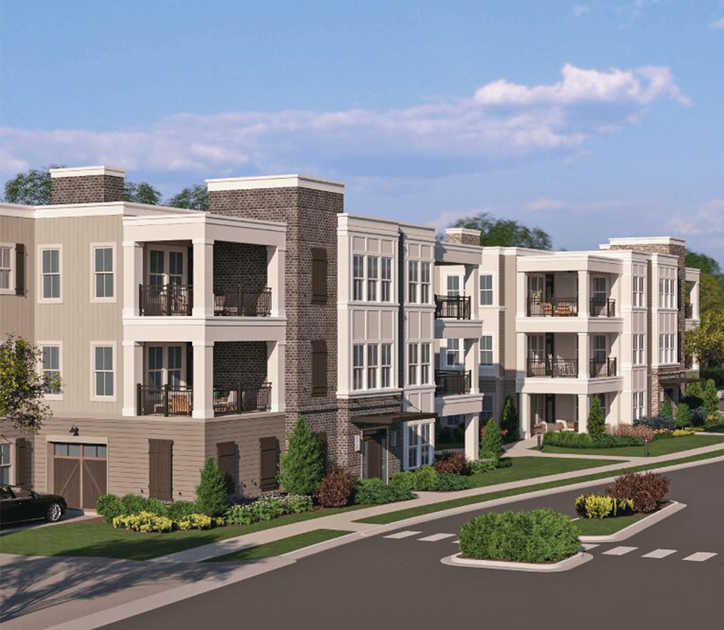 the flats residences rendering